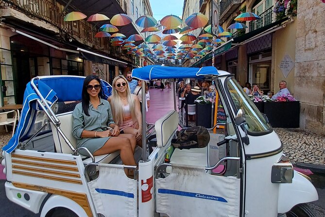 2-Hour Private Historic Lisbon Tour by Tuk Tuk - Viewpoints with scheduled time: Santa Luzia, Portas do Sol, and Senhora do Monte