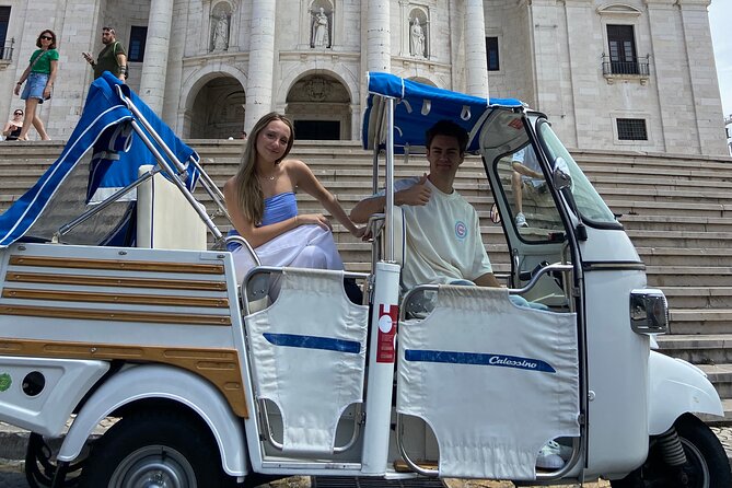 2-Hour Private Historic Lisbon Tour by Tuk Tuk - Commerce Square, Rua Augusta Arch, Chiado, Rua Garrett, and Bertrand
