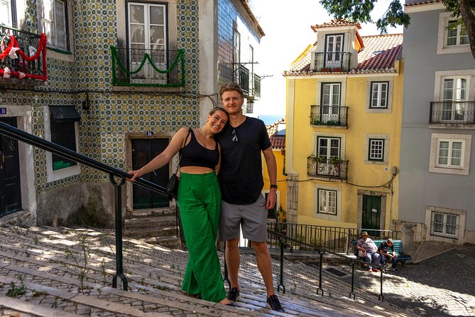 2h “Untouched Lisbon” - Hidden Secrets Tuk Tuk Tour - Rua da Bica and Elevador da Bica: the historic yellow-car moment