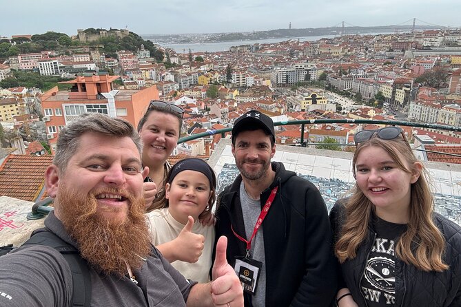 3h30 Tour | Lisbon Essentials: See, Taste and Learn with a Local - Miradouro São Pedro de Alcântara and the calm around Largo do Carmo