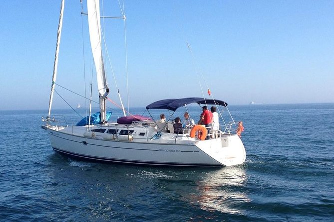 4 Hours Private Sailing Trip to Oeiras Beach - The route from deck: Belem Tower, a Fundación stop, and Bugio lighthouse