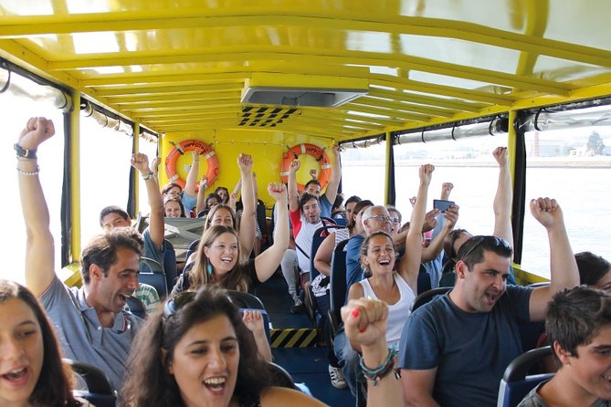 90 Minute Amphibious Sightseeing Tour in Lisbon - Avenida da Liberdade and Praça do Marquês de Pombal, seen from the road