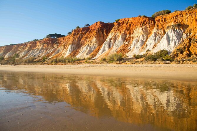Algarve private day tour from Lisbon - Marinha Beach, Limestone Cliffs and the Double Arch Moment