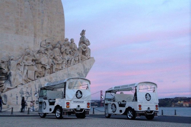 All Lisbon History via TukTuk - Guides and the right expectations: Sergio, Tercio, Ivo, Tiego, and Thomas