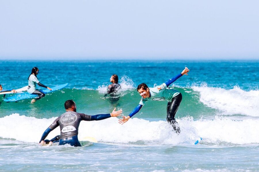 Aulas de Surf/Surf Lesson - Lisboa - Why the Torre to Praia Grande Stretch Makes This Lesson Special
