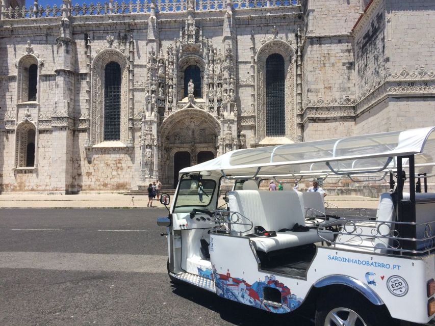 Belém: Private City Tour by Eco Tuk Tuk - Belém Tower: UNESCO viewing with smart photo stops