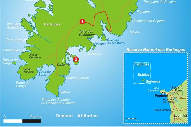 Berlengas Tour - Lunch and breaks: food is on you, but the guide helps