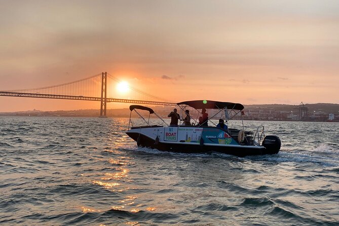 Boat Cruise with Champagne - Alfama angles and Lisbon night-life edges: Santa Engrácia, Cais do Sodré, and Santos