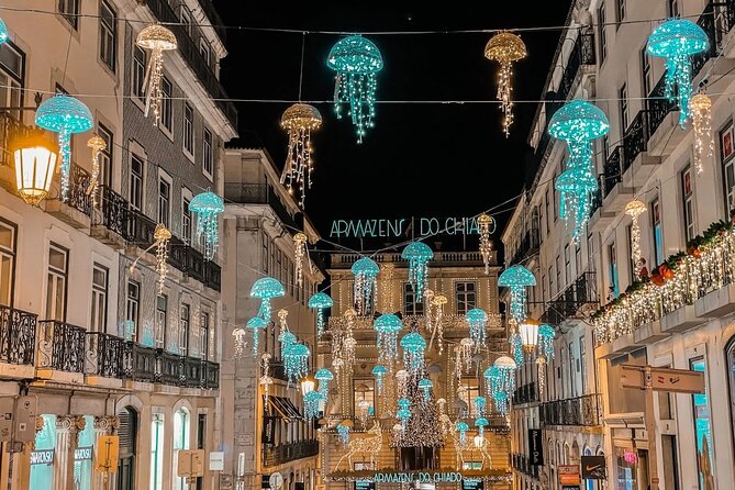 Christmas Lights Lisbon Tour with a Local in Private Eco Tuk Tuk - Meet at Tv. do Carvalho 25, then hop into a warm, private ride