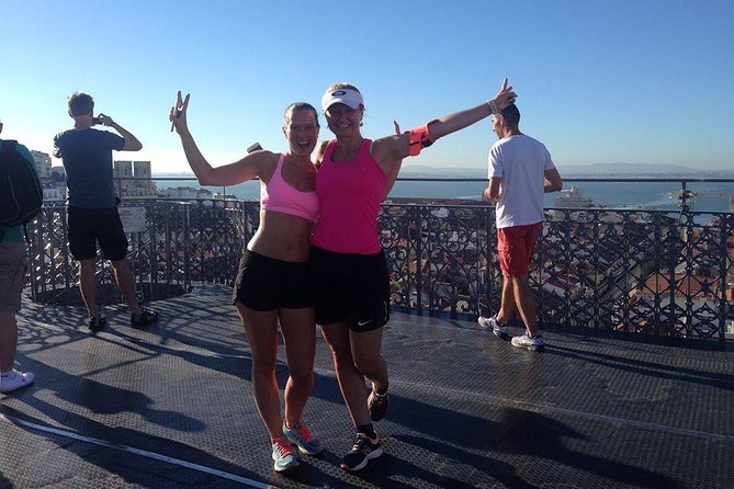 City Centre Run in Lisbon - Elevador de Santa Justa and Lisbon Cathedral: climbs that earn their photos