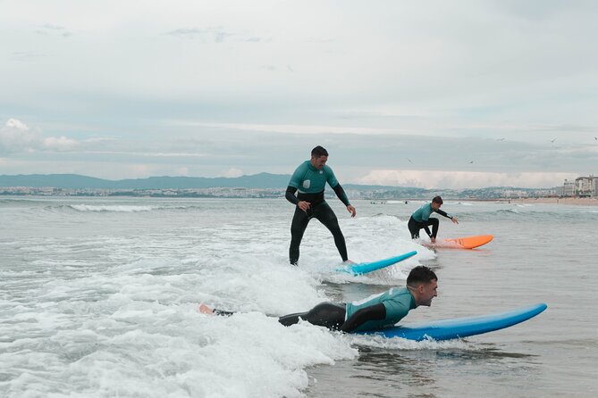 Dedicated Surf Experiences in Costa da Caparica, near Lisbon - Supervised practice, constant coaching in real time