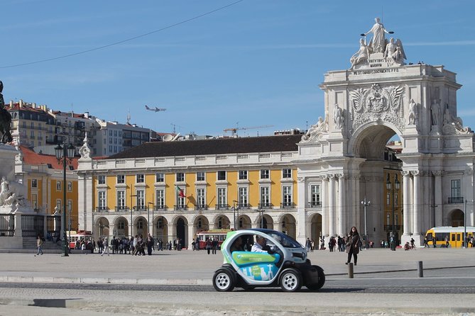 Electric Car with GPS Audio Guide Full Day Tour in Lisbon - Rossio Square and Praça do Comércio: Lisbon’s pulse and its port-side memory