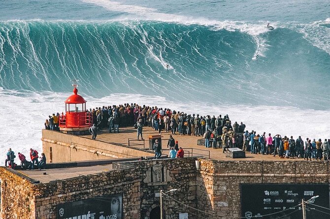 Excursion from Lisbon to Fátima Grutas Nazaré and Óbidos - Nazaré for Surfers, Views, and Atlantic Energy