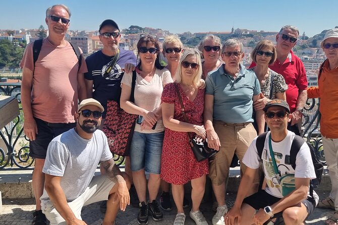 Explore Lisbon aboard our fun tuk tuk - Chiado Stop: Santa Justa Elevator Area and the São Pedro de Alcântara Views