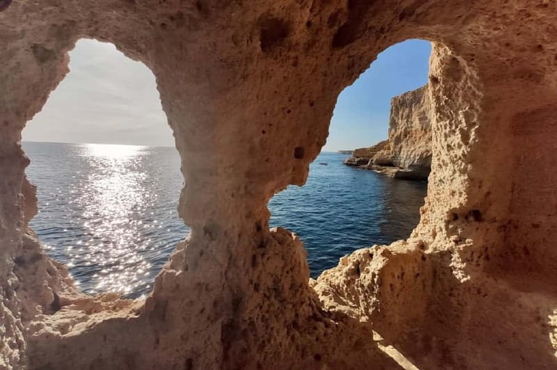 From Lisbon: Algarve, Benagil Sea Cave & Lagos Full-Day Tour - Algar Seco and Boneca Cave (the Doll Face): the cliff-jump side of Algarve