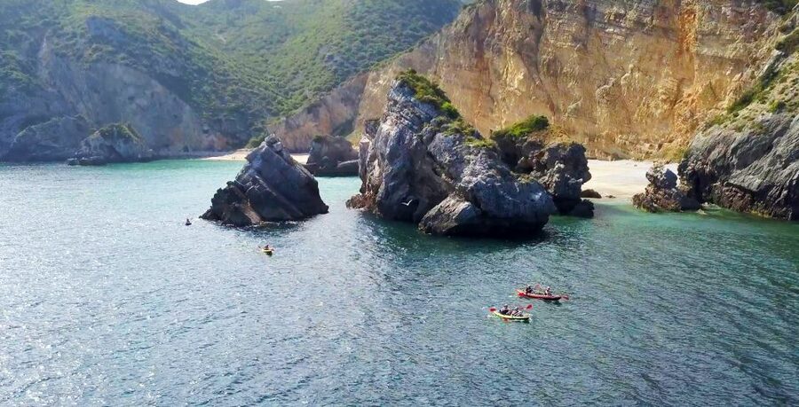 From Lisbon: Arrábida Natural Park Kayak Tour with Lunch - Paddling the Arrábida Coast: Caves, Cliffs, and Real Sea Time