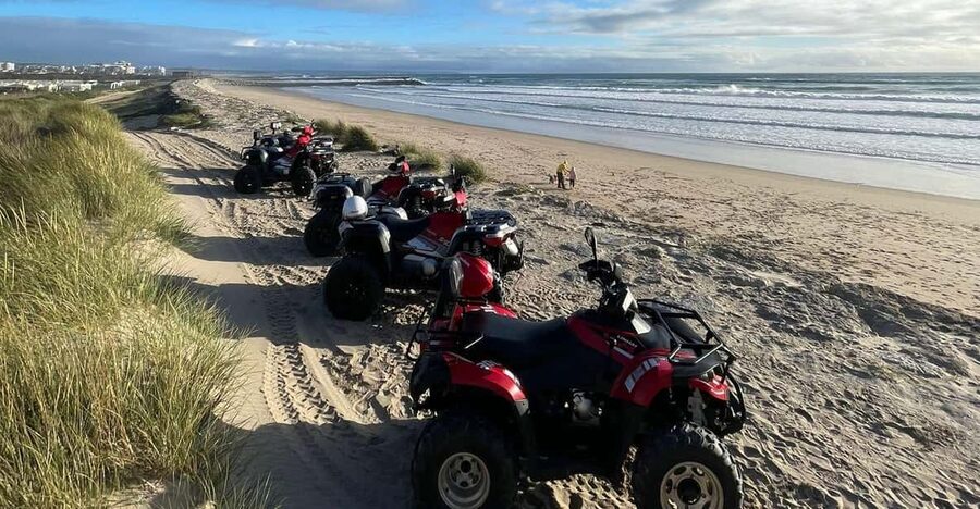 From Lisbon: Atlantic Coast Guided Quad Bike Tour - Forest trails, indigenous fauna and flora, and sandy community life