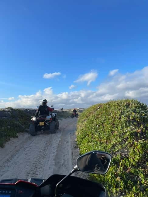 From Lisbon: Atlantic Coast Guided Quad Bike Tour - The meeting point, the briefing, and how you get ready to ride
