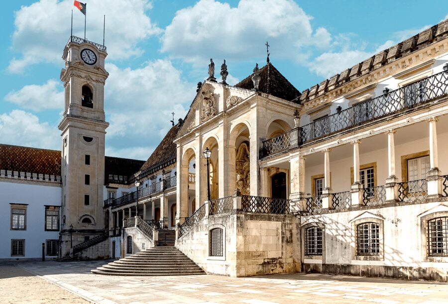 From Lisbon: COIMBRA and AVEIRO - Heading to Coimbra by van: a quick transfer, big change in mood