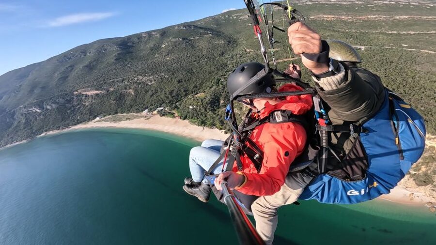 From Lisbon: Paragliding Pack (Flight+Video+Transportation) - The Pre-Flight Briefing, Gear, and Safety Setup