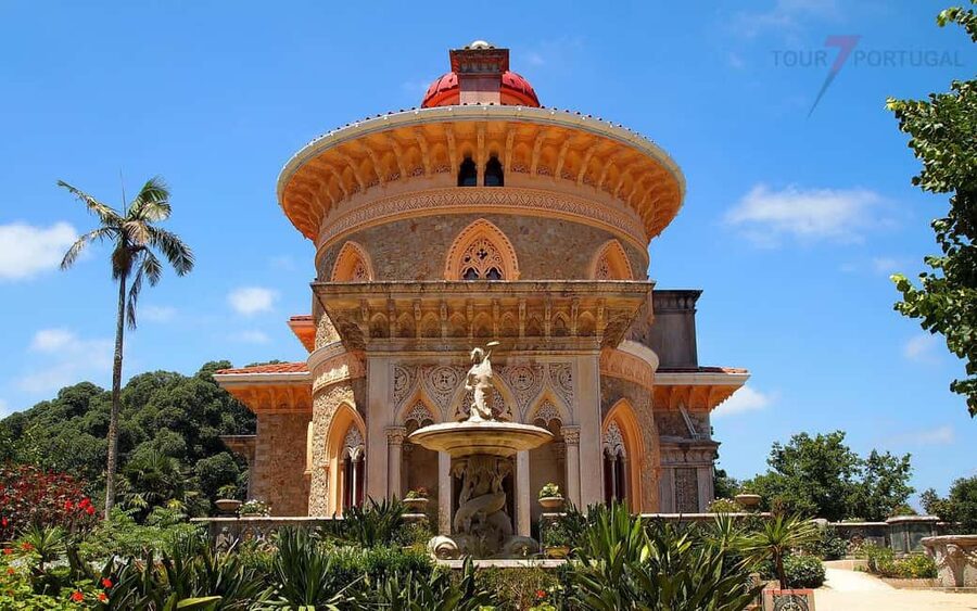From Lisbon: Pena Palace, Regaleira, Monserrate & Cabo Roca - Pena Palace: Neo-Gothic, Moorish Style, and Big Views