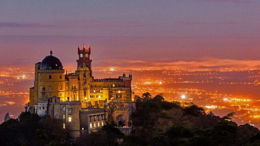 From Lisbon: Pena Palace, Regaleira, Sintra & Cascais Tour - Guincho Beach viewpoint: cliffs, dunes, and Cabo da Roca area photos