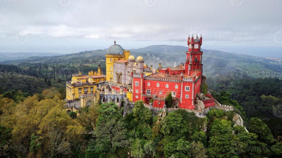From Lisbon: Sintra, Cabo da Roca, & Cascais Day Trip - Pena Palace: 19th-century fantasy, but plan your entry