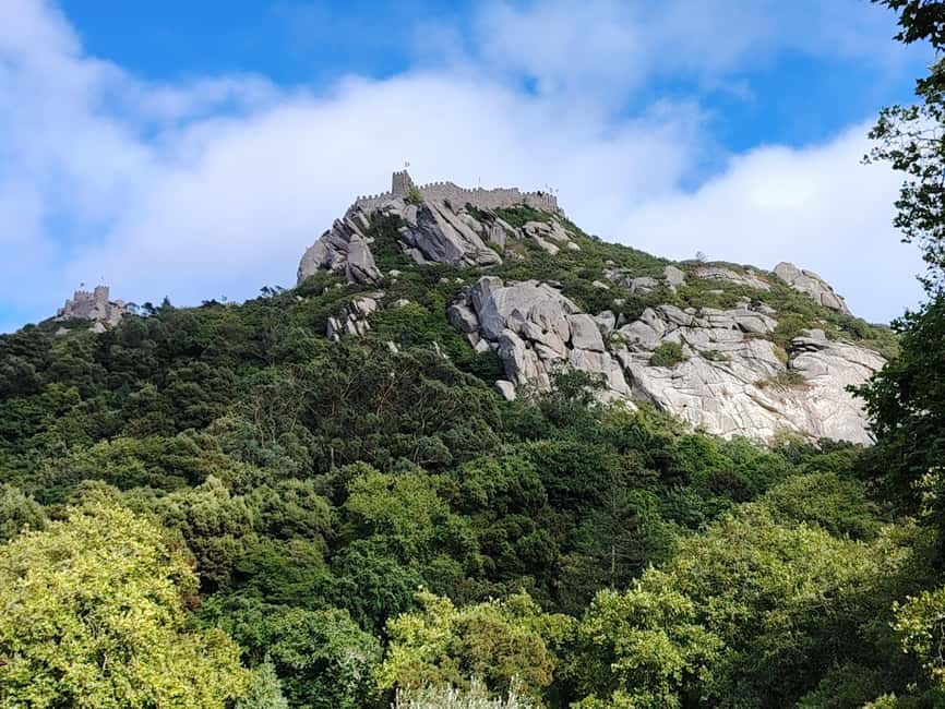 From Lisbon: Sintra Cascais Guided Tour with a Local Expert - Palace strategy: Sintra Palace, Moorish Castle, and Pena Palace