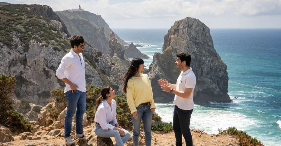 From Lisbon: Sintra, Pena Palace & Cabo da Roca Hiking Tour - Pena Palace exteriors: the “fairytale” look, explained like a story