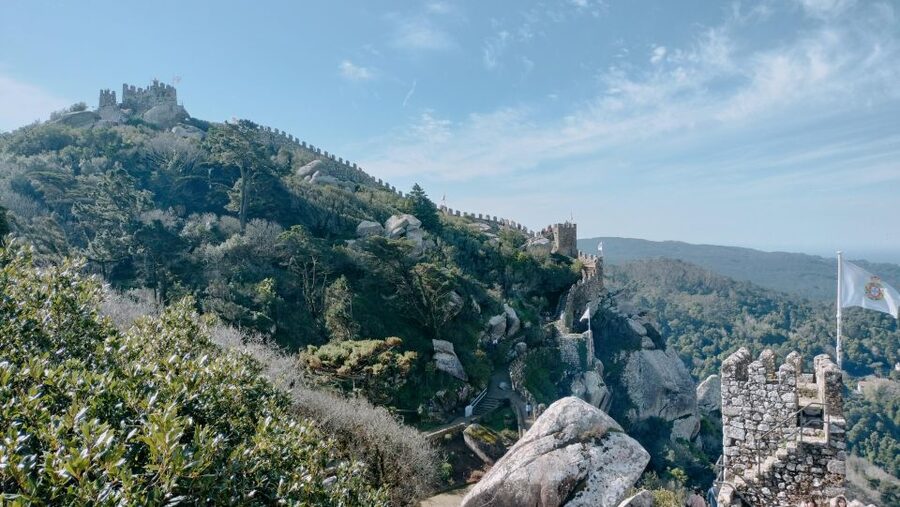 From Lisbon: Sintra, Pena Palace, Regaleira, Guided Day Tour - Inside Pena Palace: guided viewpoints and the ticket timing trick