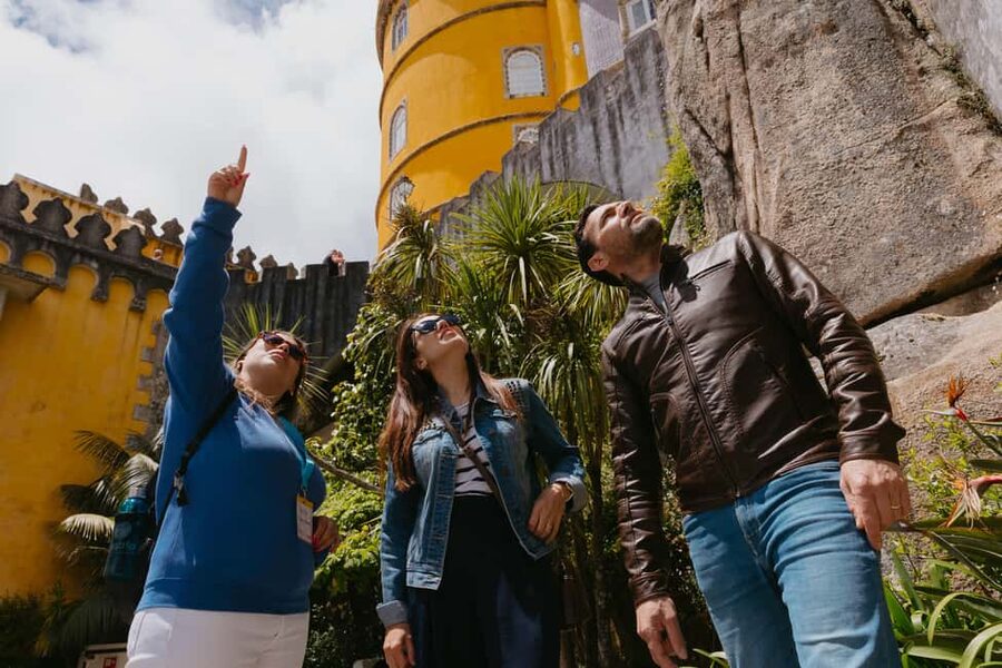 From Lisbon: Sintra, Regaleira and Pena Palace Guided Tour - From Lisbon to Sintra at 8:20 AM, with a van that keeps the day moving