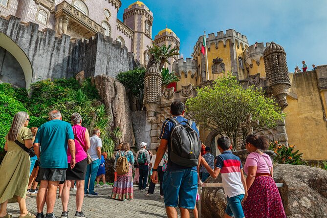From Lisbon: Small Group to Pena Palace, Nazaré & Fátima - Pena Palace exterior and gardens: big magic without the full-day trap