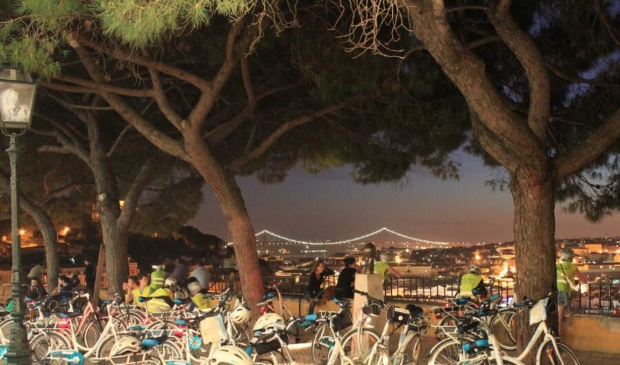 Go Lisbon by Night Electric Bike Tour - How the Route Uses E-Bikes for Easy Climbing and Big Views