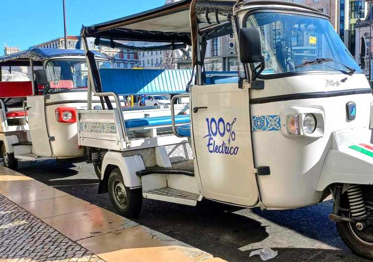 Guided Electric Piaggio Tuk-Tuk Tour of Historic Lisbon - Your local guide does the heavy lifting, and you can steer it