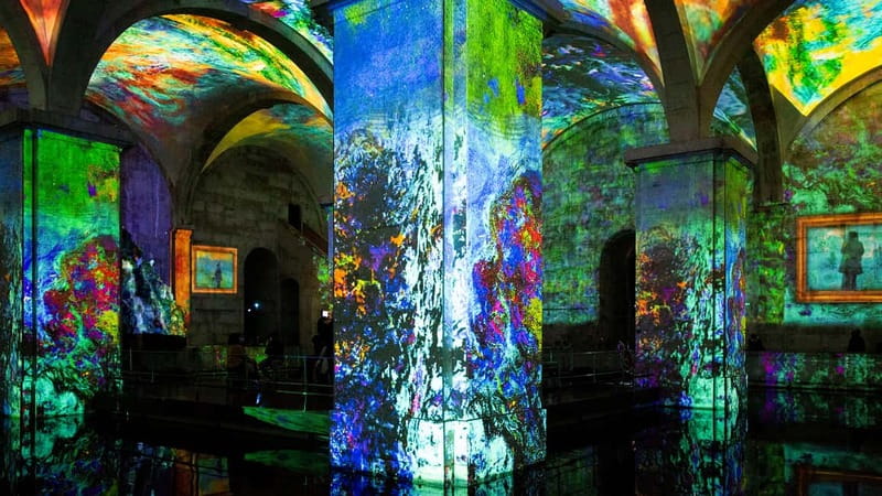 LISBOA: Impressive Monet & Brilliant Klimt - 30 minutes of 360° art: how the show works in your body