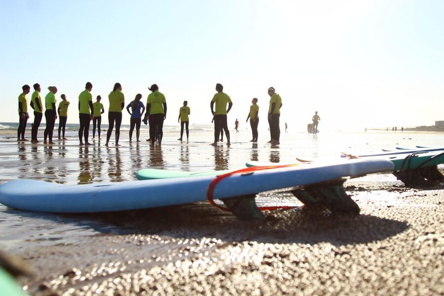 Lisbon: 1.5-Hour Surf Lesson - Small-Group Coaching: The Real Reason Beginners Ride Waves Faster