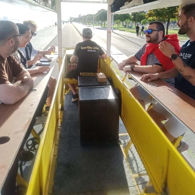 Lisbon: 1-Hour Beer or Sangria Bike Sightseeing Tour - The Route From Tejo River Past Belem Sights To Torre de Belém
