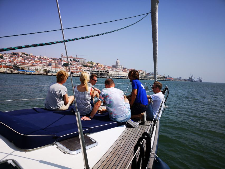 Lisbon: 2-Hour Sailing Yacht Cruise & Guided Tour w/2 drinks - Crossing the estuary, then sailing by the Vasco de Gama Bridge