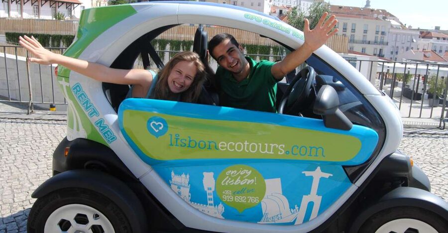 Lisbon 6H Ride in an Electric Car & GPS Audio Guide - A Twizy Electric Car Turns Lisbon Hills Into Easy Work
