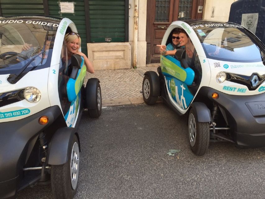 Lisbon 6H Ride in an Electric Car & GPS Audio Guide - Commerce Square: Ending on a Big, Open Backdrop