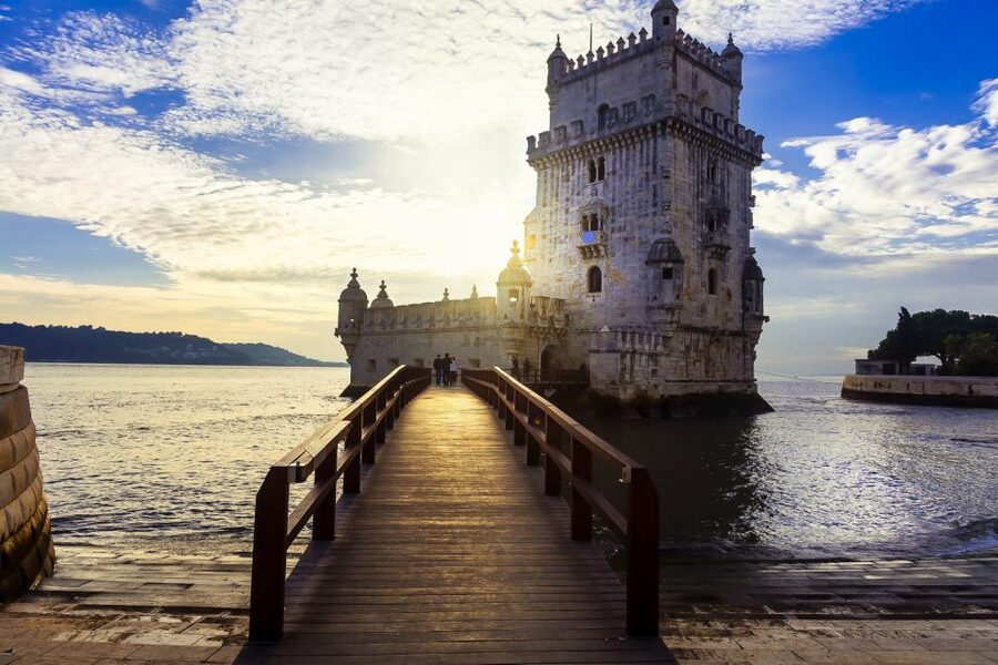 Lisbon: 7 Hills and Belém Tour - Belém Tower on the Tagus: fortress, passport stamp, and UNESCO star