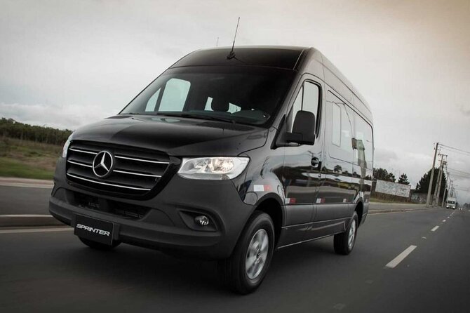 Lisbon Airport Shared Departure Transfer - What the shared van ride is like once you’re on board