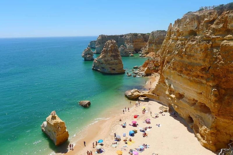 Lisbon: Algarve, Benagil Cave, Carvoeiro & Lagos Day Trip - Praia Dona Ana, Praia do Camilo, and the beach time that actually feels like vacation