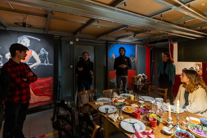 Lisbon Art & Culture Journey: Meet the Artist & Portuguese Lunch - The Portuguese lunch at Safra LX dining area