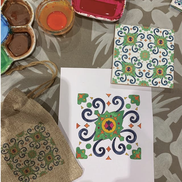 Lisbon: Azulejos' Design Create Your Own Tile Workshop - Price and what it really buys you at $64