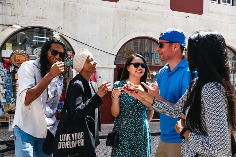 Lisbon: Baixa District Food Tour with Dinner and Drinks - Dessert finish near Rua Augusta