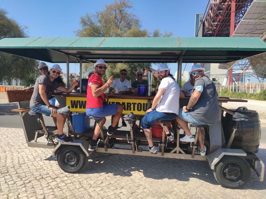 Lisbon: Beer Bike Tour with Sangria and Beer - The ride feels like a flat waterfront cruise, not a workout grind