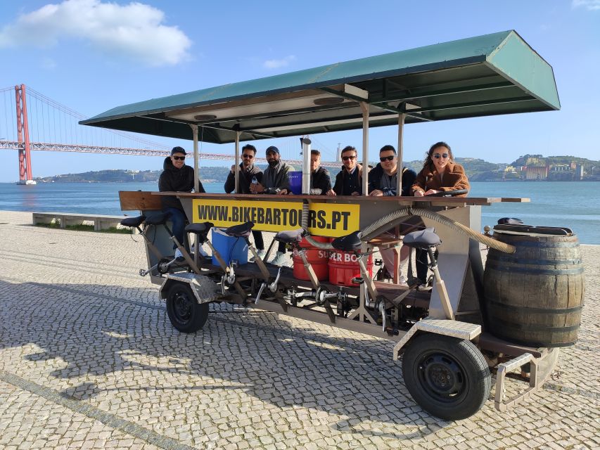 Lisbon: Beer Bike Tour with Sangria and Beer - Meeting by SUD Lisboa: the easiest start point to get right