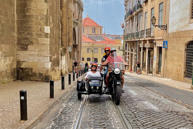 Lisbon: Belem Motorcycle Side-car Tour - Carmo Church ruins and the calm breaks before the big views