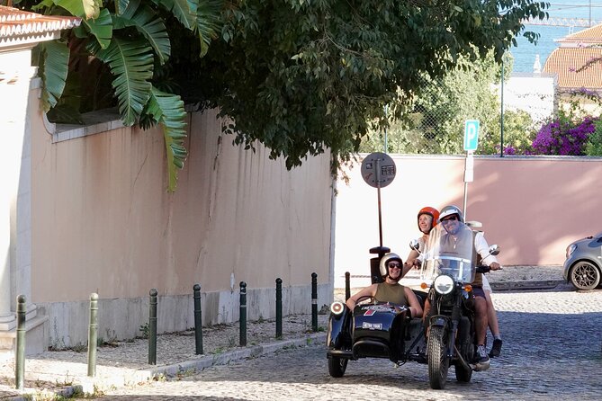 Lisbon: Belem Motorcycle Side-car Tour - Alfama viewpoints and Tagus river squares, where the city makes sense